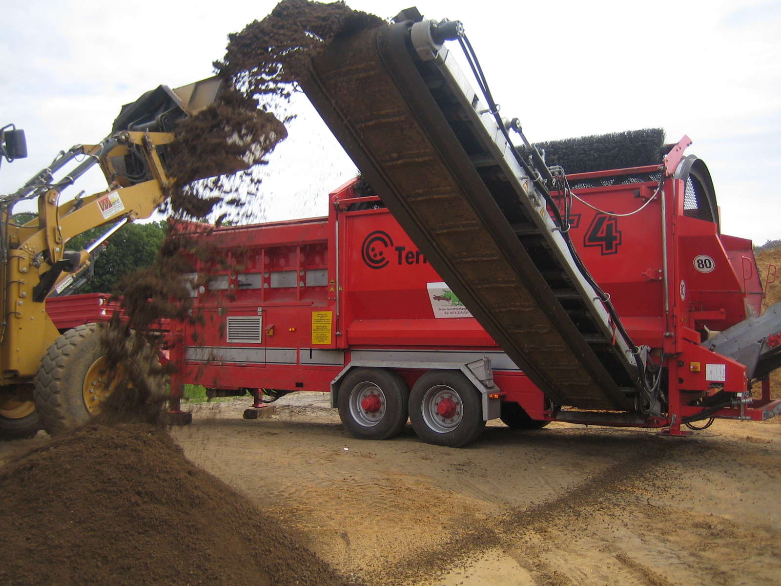 Boden sieben,Kompost sieben,Hackschnitzel sieben,Sand sieben,Mobile